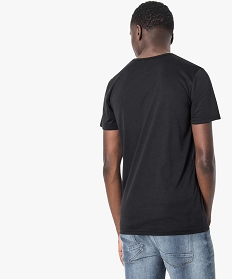 tee-shirt manches courtes imprime mind blow noir tee-shirts1680601_3