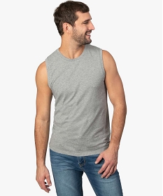 debardeur uni gris tee-shirts1684801_1