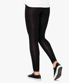 legging femme avec finition dentelle dans le bas noir leggings et jeggings1694401_3