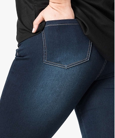 jegging femme en denim stretch aspect delave bleu pantalons et jeans1705201_2