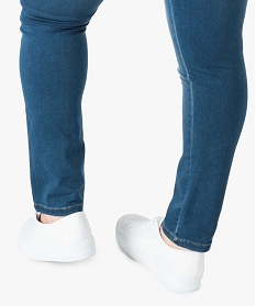 jegging femme en denim stretch aspect delave gris pantalons et jeans1705401_3