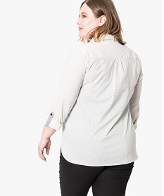 blouse femme en stretch a motifs blanc1757801_3