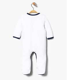 pyjama mariniere en velours pour bebe garcon blanc1987701_2