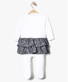 pyjama aspect jupe - lulu castagnette blanc2003301_2