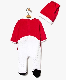 pyjama bebe fille special noel avec bonnet rouge pyjamas noel2003401_2