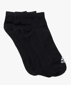 lot x3 chaussettes courtes adidas noir2042701_1