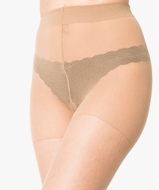 collants voile transparent beige collants2054001_2