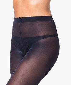collants semi-opaques fini veloute 50 deniers femme bleu collants2054101_2