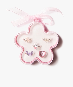 bagues fantaisie fille (coffret de 5) multicolore2080101_3