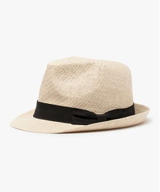 chapeau panama avec ruban noir2111301_2
