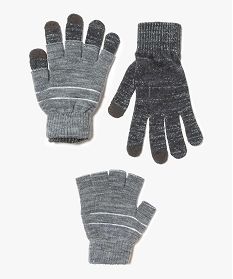 gants 2 en 1 pour ecrans tactiles gris2120901_1