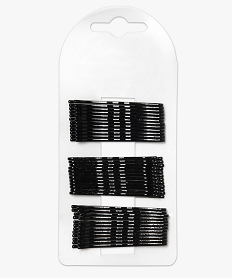 pinces a cheveux plates (lot de 36) noir standard accessoires cheveux2129501_4