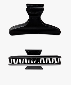 lot de 2 pinces a cheveux forme crabe noir standard accessoires cheveux2131401_4