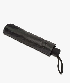 parapluie femme pliable en toile unie noir2141001_2