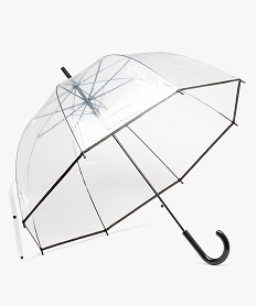 parapluie femme transparent blanc2141101_1