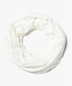 foulard snood paillete blanc2146201_1