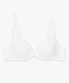 soutien-gorge corbeille a armatures et bonnets coques en microfibre blanc2293701_4