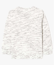 sweat-shirt coloris chine gris sweats2309101_2