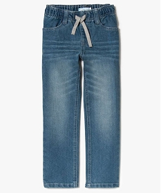 jean garcon regular avec taille elastiquee gris jeans2312701_1