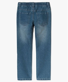 jean garcon regular avec taille elastiquee gris jeans2312701_2