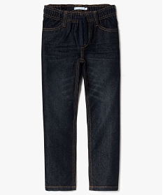jean garcon regular avec taille elastiquee bleu jeans2313401_1