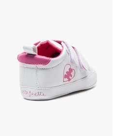 chaussures de naissance - lulu castagnette blanc2536901_4
