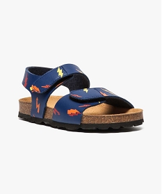 sandales motif estival a scratch multicolore sandales et nu-pieds2554101_2