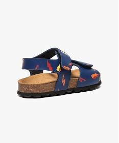 sandales motif estival a scratch multicolore sandales et nu-pieds2554101_4