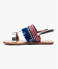 nu-pieds style oriental avec franges gris sandales et nu-pieds2557701_3