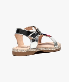 sandales motif perroquet gris sandales et nu-pieds2559601_4