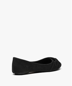 ballerines femme unies avec noud drape noir ballerines2634001_4