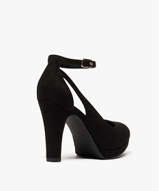 escarpins femme unis a semelle plateforme et bride cheville noir standard escarpins plateforme2647701_4