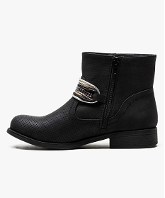 boots avec brides pailletees decoratives noir bottines et boots2652601_3
