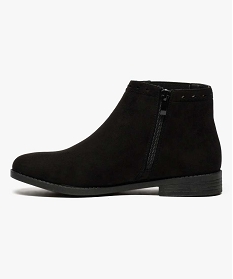boots avec large elastique sur le cote noir bottines et boots2652901_3