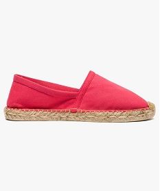 espadrille rose poudré
