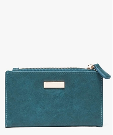 portefeuille femme compact a 2 volets bleu2681201_1