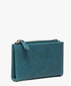 portefeuille femme compact a 2 volets bleu2681201_2