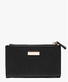 portefeuille compact multi-compartiments femme noir standard2681401_1