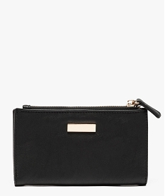 portefeuille femme compact a 2 volets noir porte-monnaie et portefeuilles2681401_4
