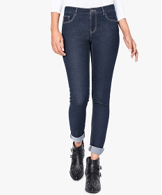 jean femme slim stretch taille normale bleu pantalons jeans et leggings2706301_1