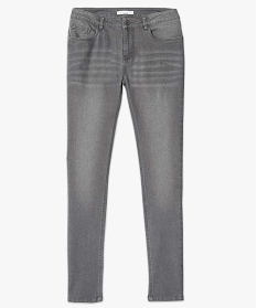 jean femme slim stretch taille normale gris pantalons jeans et leggings2706401_4