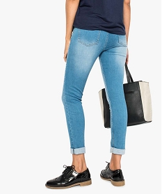 jean slim stretch taille haute gris pantalons jeans et leggings2708501_3