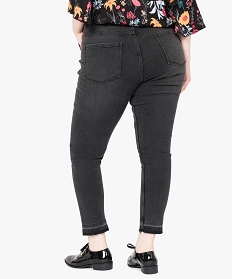 jean slim a bords franges stretch noir pantalons et jeans2709601_3