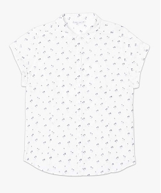chemise imprimee manches courtes blanc2720201_4