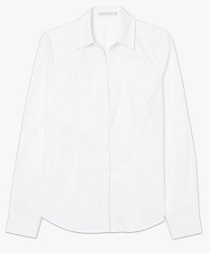 chemise femme unie coupe cintree blanc2724701_4