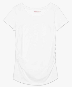 tee-shirt de grossesse uni a manches courtes blanc t-shirts manches courtes2750301_4