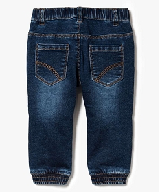 jogger en jean avec patchs bleu jeans2768401_2