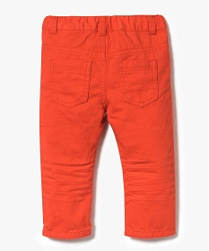 pantalon 5 poches rouge2769901_2