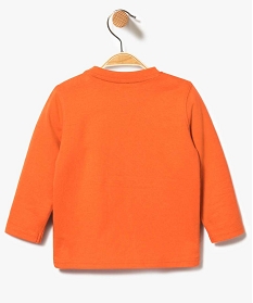 tee-shirt imprime jungle orange2785001_2