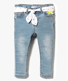 jean slim avec ceinture fantaisie gris jeans2789501_1